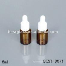 8ml amber serum bottle with dropper,free sample